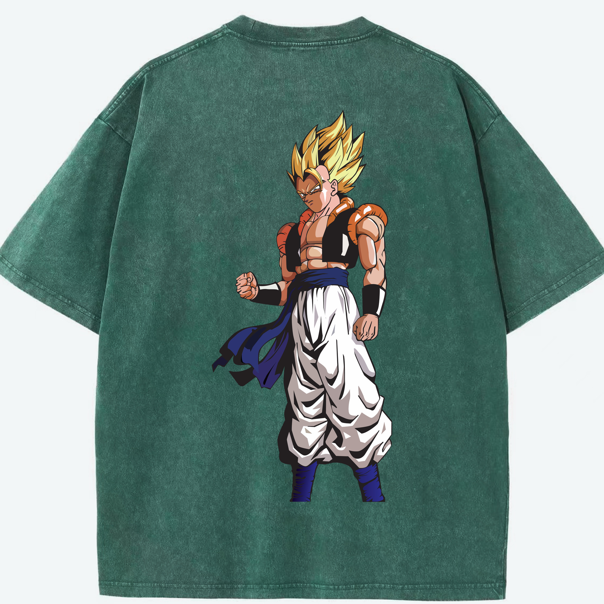 （画像用） ドラゴンボール DRAGON BALL 綿100% ヴィンテージ風 半袖Tシャツ（背面プリント）